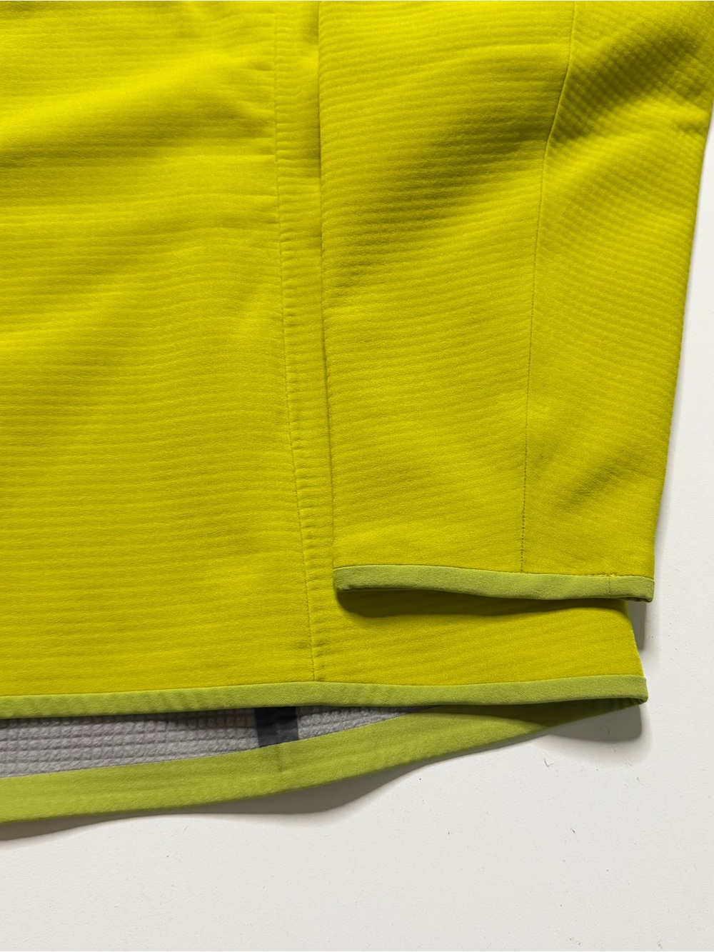 Arcteryx Acto MX Softshell Full Zip Hooded Jacket Womens Large Volt Lime Green - Picture 3 of 13